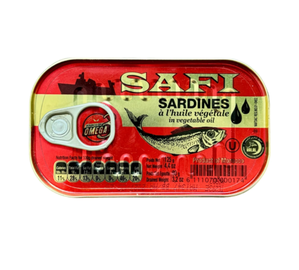 Sardines In Vegetable Oil