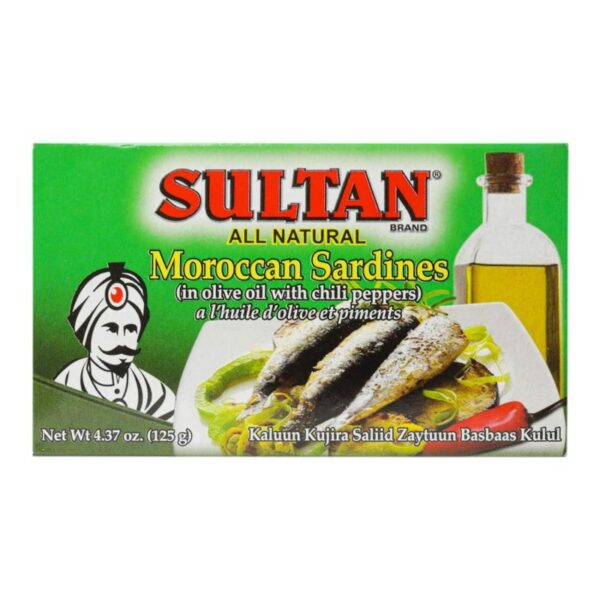 Sultan Moroccan Sardines in Olive Oil